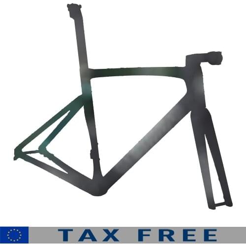 NEW 2021 Taiwan Made T1000 UD Light Weight Carbon Road Bike Bicycle Cycling Racing Frame Disc Brake Frameset XDB DPD Available
