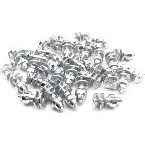 Marrkey 100PCS MS1910 Tires Studs/Wheel Lugs Snow Spikes for Tires/Universal Tyre Wheel Snow Chains for Motorcycle Truck