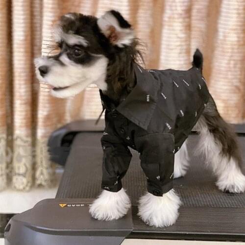 Fashion Pet Dog Shirt Spring Summer Clothes For Small Medium Dogs Coat Schnauzer Vest Teddy Pug Dropshipping BDC01