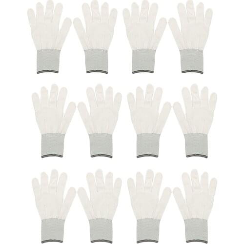 Car Repair & Maintenance Equipments - 6 Pairs Cotton Wrapping Gloves Dedicate Tool for Car Vinyl Sticker Window Film