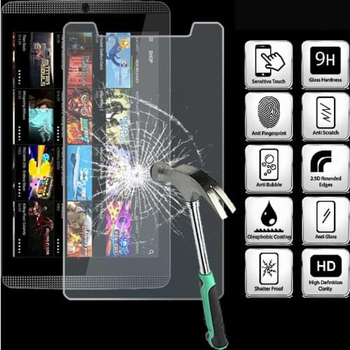 For Nvidia Shield K1 8 inch Tablet Ultra Clear Tempered Glass Screen Protector Anti Fingerprint Proective Film