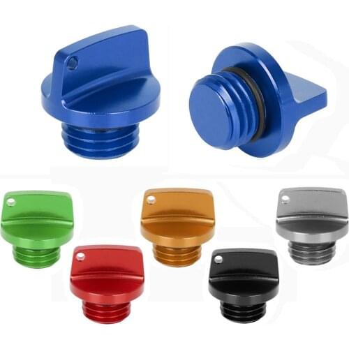 X Autohaux Universal Motorcycle Engine Oil Filler Cap Screw Cover Plug Replacement Moto Crankcase Cap CNC Engine Oil Filler Plug