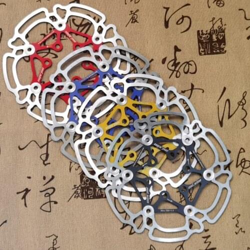 High quality MTB/road disc brake/cyclocross bike brake disc,44mm 6-bolt,centerline 140mm brake rotor,with screws