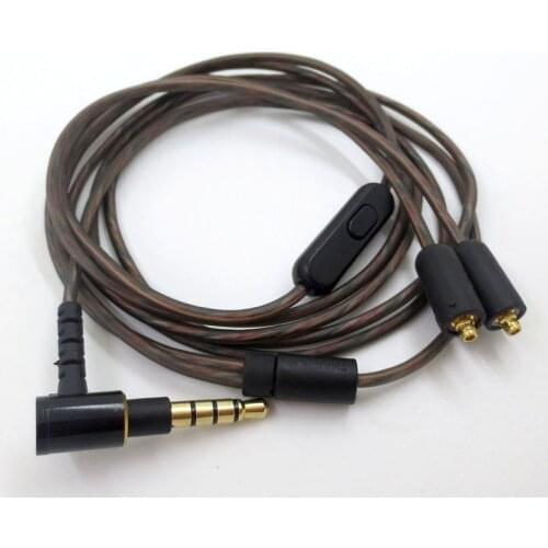 1.2m Suitable for Sony XBA-N3AP N1AP headset audio cable to replace for MMCX 3.5mm upgrade cable Replace for N3AP N1AP cable
