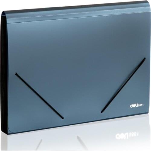 1pcs 5551 multi-storey file bag organ bag 12 lattice A4 files collating the package multi-function data file package