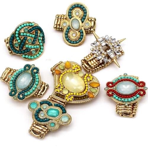 12pcs/Set Fresh Colorful Ethnic Transparent Irregular Marble Pattern Rings Resin Tortoise Rings For Women Jewelry Girls
