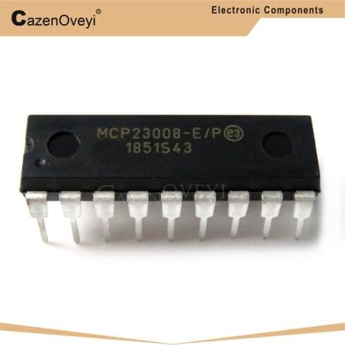 2pcs/lot MCP23008-E/P MCP23008 DIP-18 In Stock