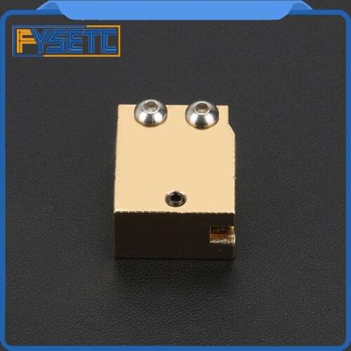 5pcs Volcano Heater Block High Temperature H59 Copper For E3D HOTEND Compatible PT100 Thermistor Cartridge Sensor V6 Hot