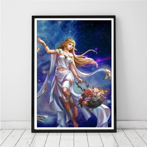 5d diy diamond painting cross stitch Beauty Fairy FULL diamond embroidery Cartoon diamond mosaic pattern Christmas decor A522