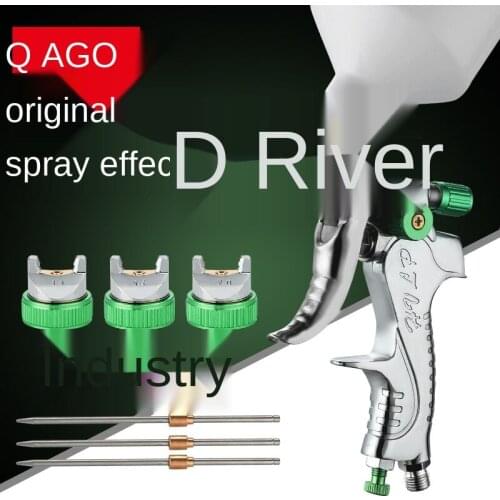 Car High-Intensity Atomizer 1.4 / 1.7 / 2.0mm Paint Spray Gun Pneumatic Pot Paint Spraying Gun