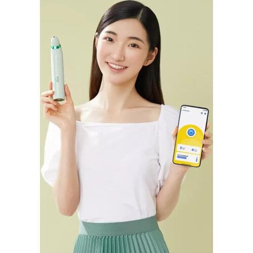 PINJING Electric Blackhead Remover Visual Electric Facial Pore Cleaner Phone Linked Display WiFi Beauty Device for Skin Care