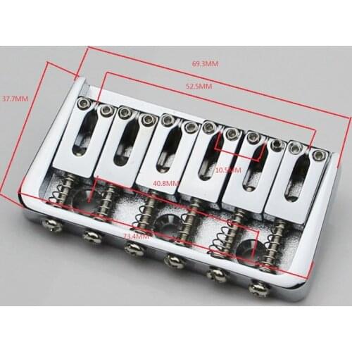 Electric Guitar Bridge 6 Strings Guitar Bridge guitar parts