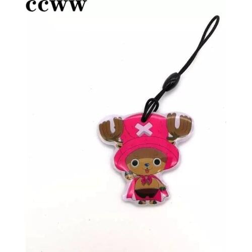 Cartoon Characters ID 125KHZ EM4305 Blank Rewritable Writable Waterproof Keyfobs RFID Tag Token Keychain Badge Card