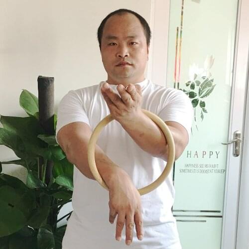 Kung Fu Wing Chun Wings Handmade Natural Rattan Hoop Ivy Wren Training Equipment
