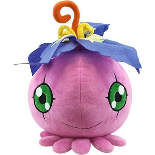 New Japan Anime Digimon Pyocomon Plush Stuffed Cosplay Doll Toy Kids Children Gifts 30cm