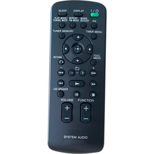 New Original Remote Control For SONY CMT-HX70BTR HCD-BX20i HCD-HX90BTR RDH-GTK11iP CMT-HX50BTR GTK-X1BT Micro Hi-Fi Shelf Stereo