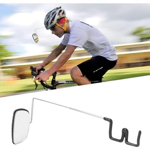 Durable Adjustable Bike Rear View Glasses Portable Bike Rear View Glasses 360 Degrees Rotatable Cycling Riding Rearview Mirror