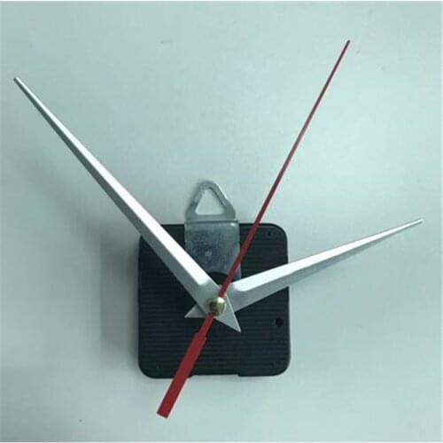 10sets/lot Precision shaft 9mm 12mm 17 mm 19mm 20mm 24mm Quartz Wall Clock Movement with Hands Mechanism DIY Clock Parts