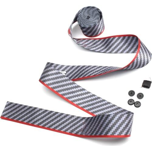 Universal New Style Racing Harness Ribbon Auto Safety Webbing Carbon fiber pattern Car Seat Belt
