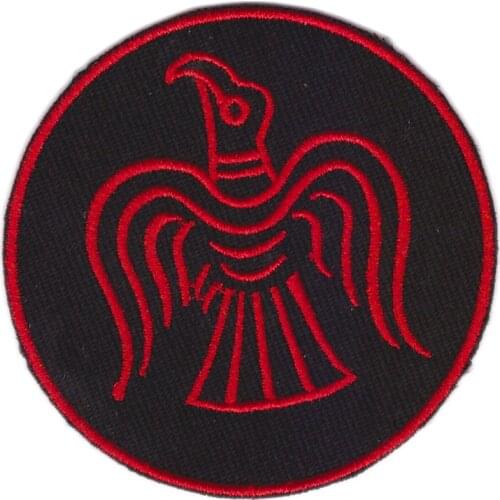 High quality custom bird animal series embroidery patch labels