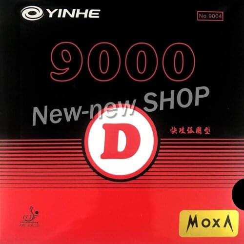 Yinhe 9000D 9000 D 9000-D Pips-In Table Tennis PingPong Rubber with Sponge