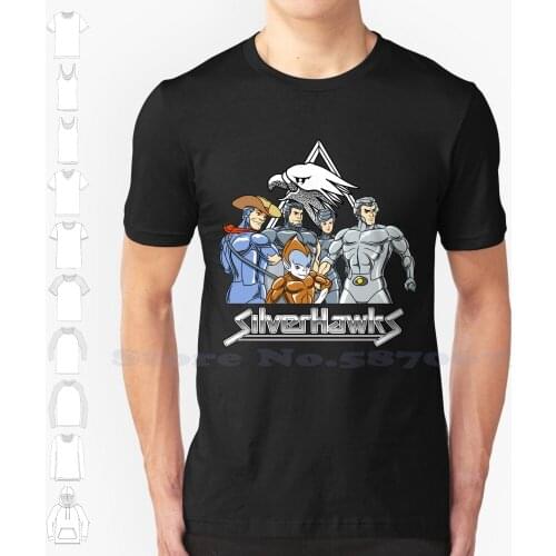 Cyber Warriors Summer Funny T Shirt For Men Women Silverhawks Steelheart Steelwill