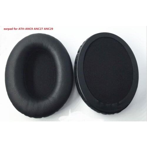 1pair.New Replacement Cushion Ear Pads Foam For ATH-ANC7 ATH-ANC9 ANC27 ANC29 Headphones.free ship ANC 9 earpad