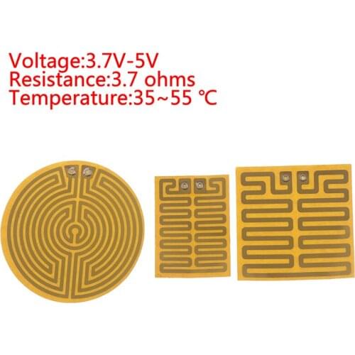 3.7V-5V Mini USB Insulation Coaster Heater Heat Electric Coffee Cup Mug Mat Pad Office