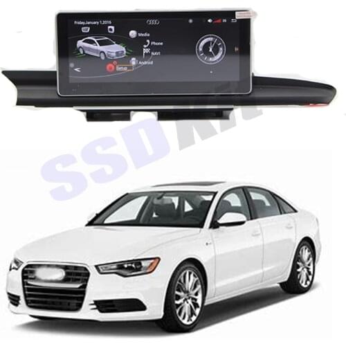 Car Android Internet Multimedia Navi For Audi A6 S6 RS6 C7 4G TFSI TDi MMi GPS Audio Stereo CarPlay 360 Bird View Navigation