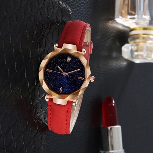Hot Selling Starry Sky Fashion Women Watches Montre Femme Casual Woman Watch Ladies Watch Reloj Mujer Luxury Quartz Womens Clock