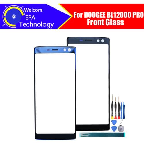 For DOOGEE BL12000 PRO Digitizer Touch Screen 100% Guarantee Original Glass Panel Touch Screen Glass For BL12000 PRO+tools