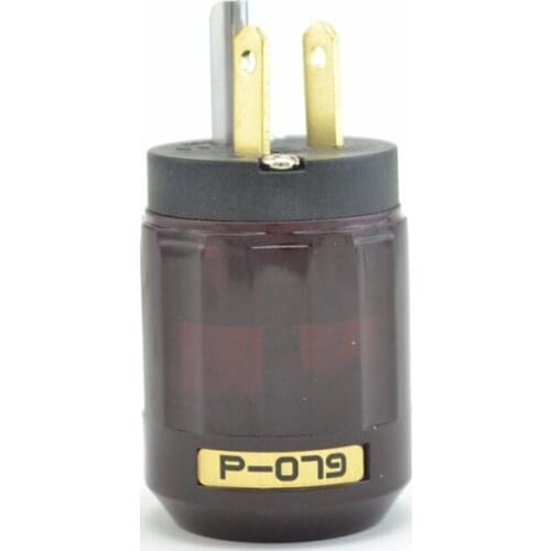 Hi-End 24k Gold Plated brass P-079 US power Connector 10 pcs