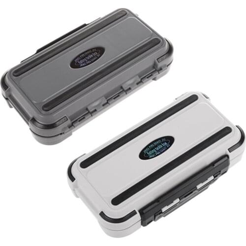 Lure Fishing Box 24 Compartments Double Layer Fishing Box Plastic Fishing Tackle Box