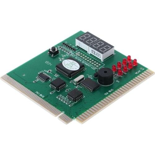 For 4Digit PC Computer Diagnostic Card Motherboard Mainboard POST Tester PCI ISA N84A