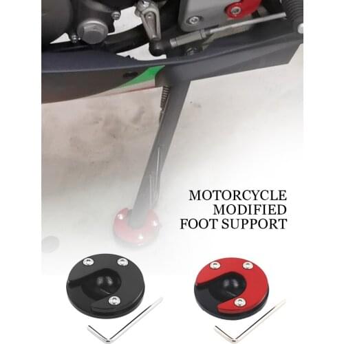 Motorcycle Side Stand Enlarger Stands For Aprilia GPR150 APR125 CR150 APR150-6V STX CAFE APR125-2 Motorcycle Support Accessories