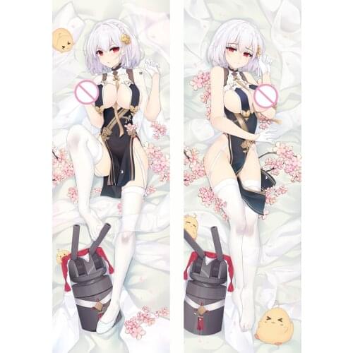 Mxdfafa Japanese Anime Azur Lane HMS Sirius Dakimakura Pillow Cases Female Pillow Cover Hugging Body Pillowcases Cute Bedding