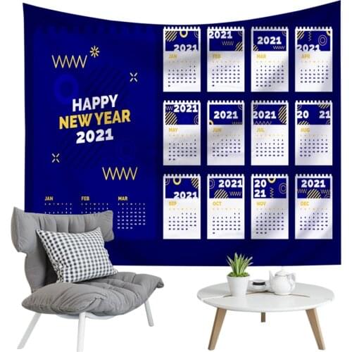 2021 Wall Cloth Calendar Large Size Calendar Wall Decoration Plan Schedule Organizer Calendar