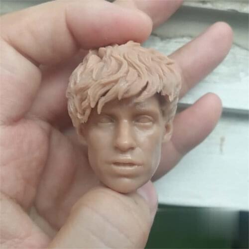 Unpainted 1/6 Scale Newt Head Sculpt Model For Action Figure Doll Soldier Accessories Painting Exercise No.221