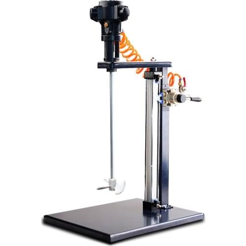 Pneumatic mixer, industrial lifting hand-held mixer, paint, ink, glue, paint, stepless speed regulation, high speed