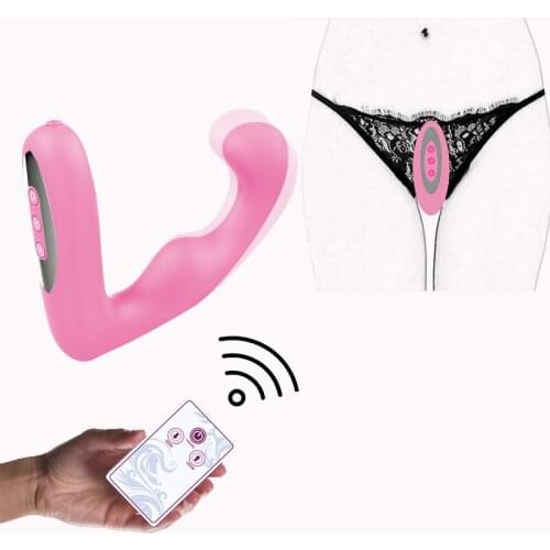 Butterfly Wearable Dildo Vibrator Clitoris Stimulator Wireless Remote Control Vibrators Panties Sex Toys for Women Masturbator