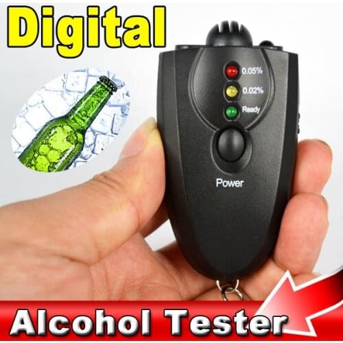 Professional Pocket Digital Alcohol Breath Tester Analyzer Breathalyzer Detector Test Testing LCD Display Dropshipping