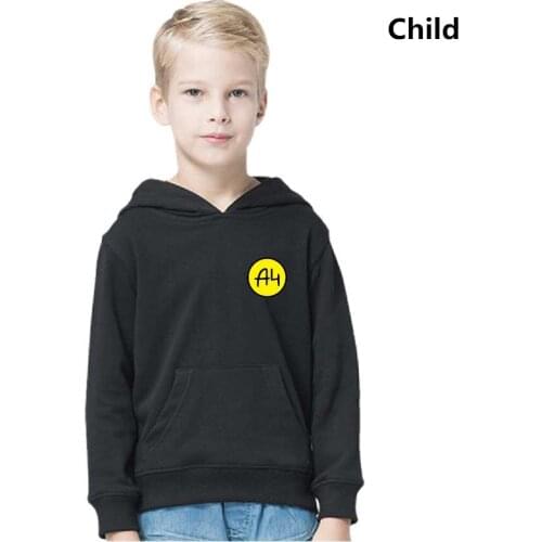 Толстовка А4 Yellow Logo Family Outfits Clothes Hoody Spring Adult Sweatshirt Top Fleece Sweatshirt Gift For Child Logo Itself