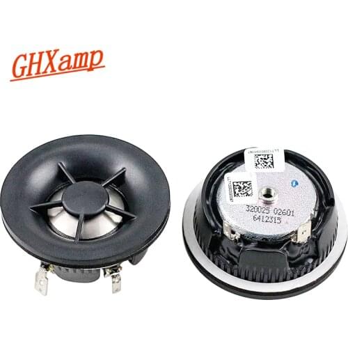 GHXAMP HiFi 2 Inch Tweeter Speaker 4OHM 20W Titanium Film Treble Loudspeaker For Playbar Audio Unit Diy 2PCS