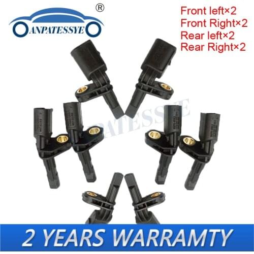 WHT003856 WHT003857 WHT 003 858 859 ABS Wheel Speed Sensor For VW Passat B6 Jetta Golf 5 MK5 6 MK6 Tiguan A3 Q3 TT Seat Leon