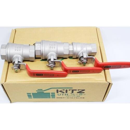 Japan KITZ UTH Stainless steel ball valves type 800 CAST High pressure resistance for water oil and gas