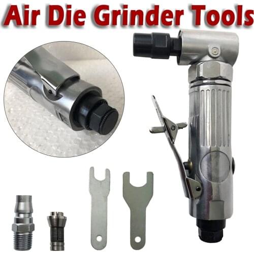 1pcs 1/4''&1/8'' Air Die Grinder Tools Professional Pneumatic Air Die Grinder Grinding Kit for Polishing Pneumatic Tools