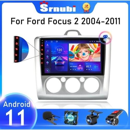 9"Android 10.0 4G Net Car Radio For Ford Focus 2 3 Exi MT AT Mk2/Mk3 2004-2011 Multimedia player Navigation GPS Split Screen
