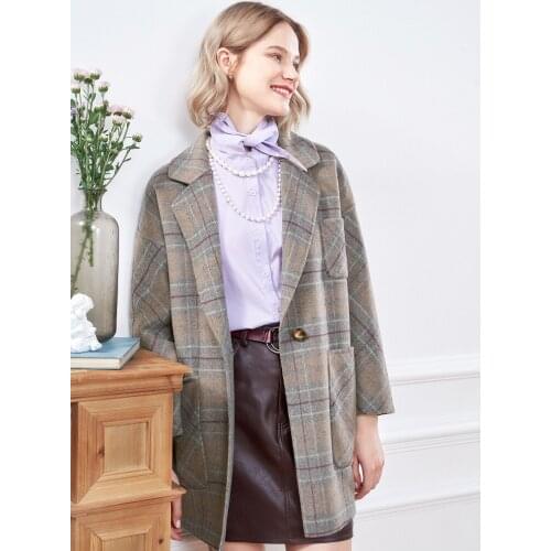 Womens 2021 Winter New Tweed Jacket