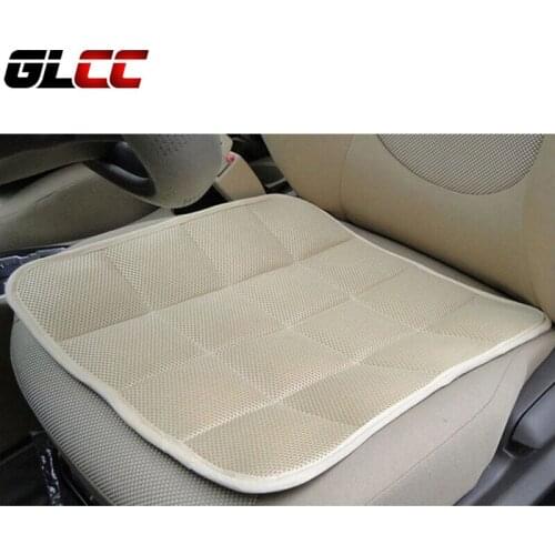 GLCC 45*45 Car Bamboo Charcoal Seat Cushion Breathable Front Seat Cover Auto Car Seat Cover Pads Interior Accessories Universal