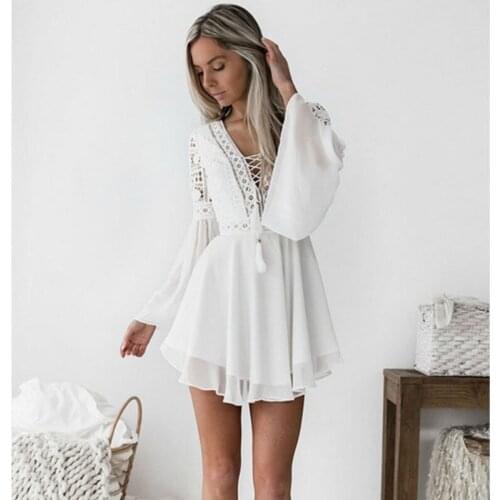 Imcute Long Sleeve Summer Dresses